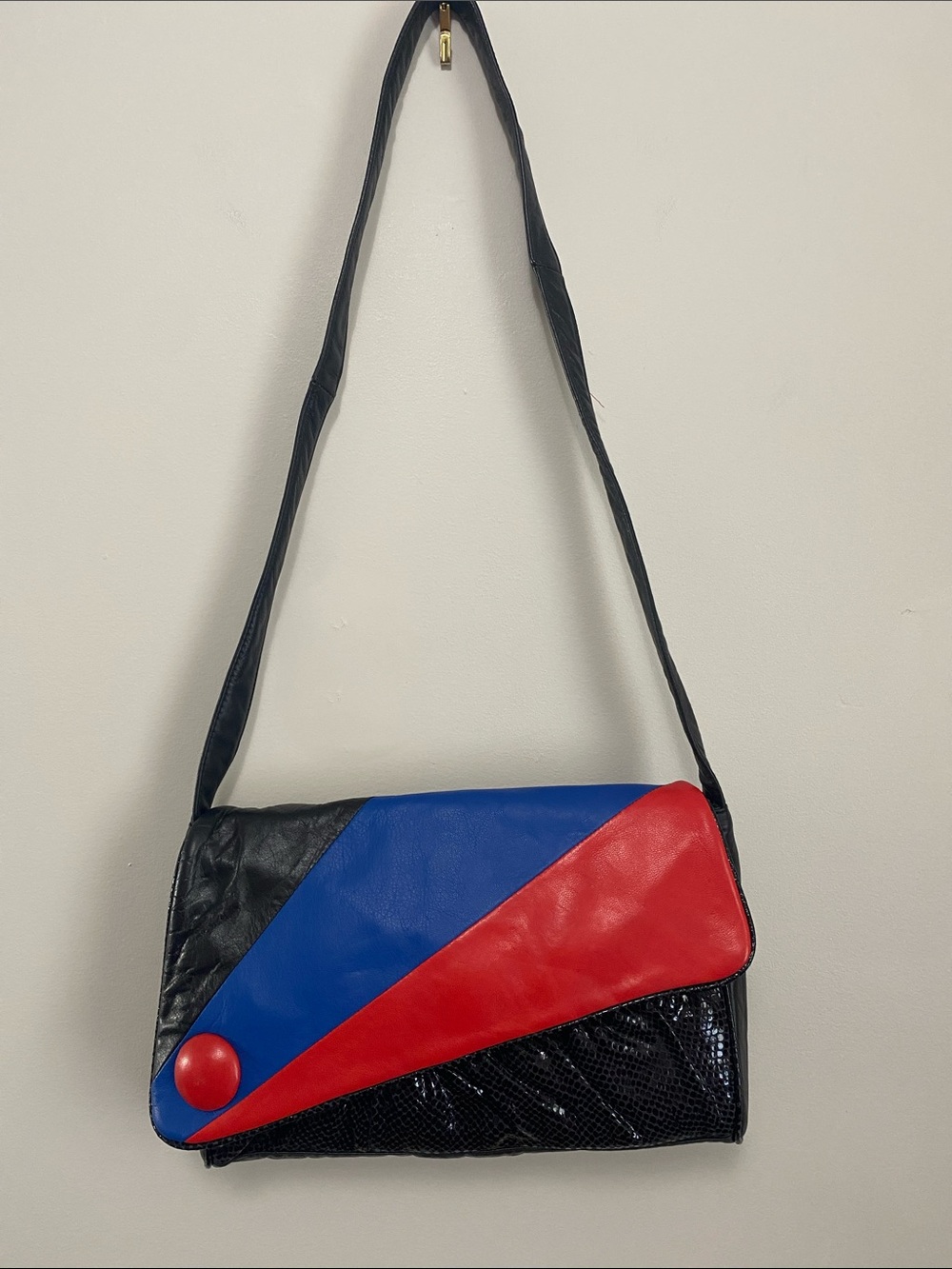 Vintage Viva Of California Purse 80s 90s Concert Artsy Retro Memphis Milano Chic